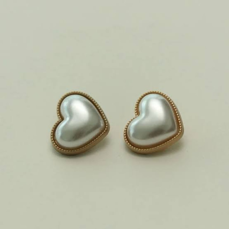 Jual Mutiara MABE LOVE putih / mutiara asli mabe / mutiara half pearl ...