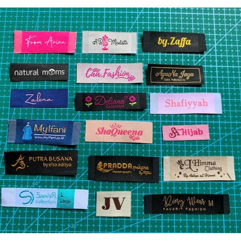 Jual FREE SAMPLE! Label hijab baju halus rajut (2000pcs) | Shopee Indonesia