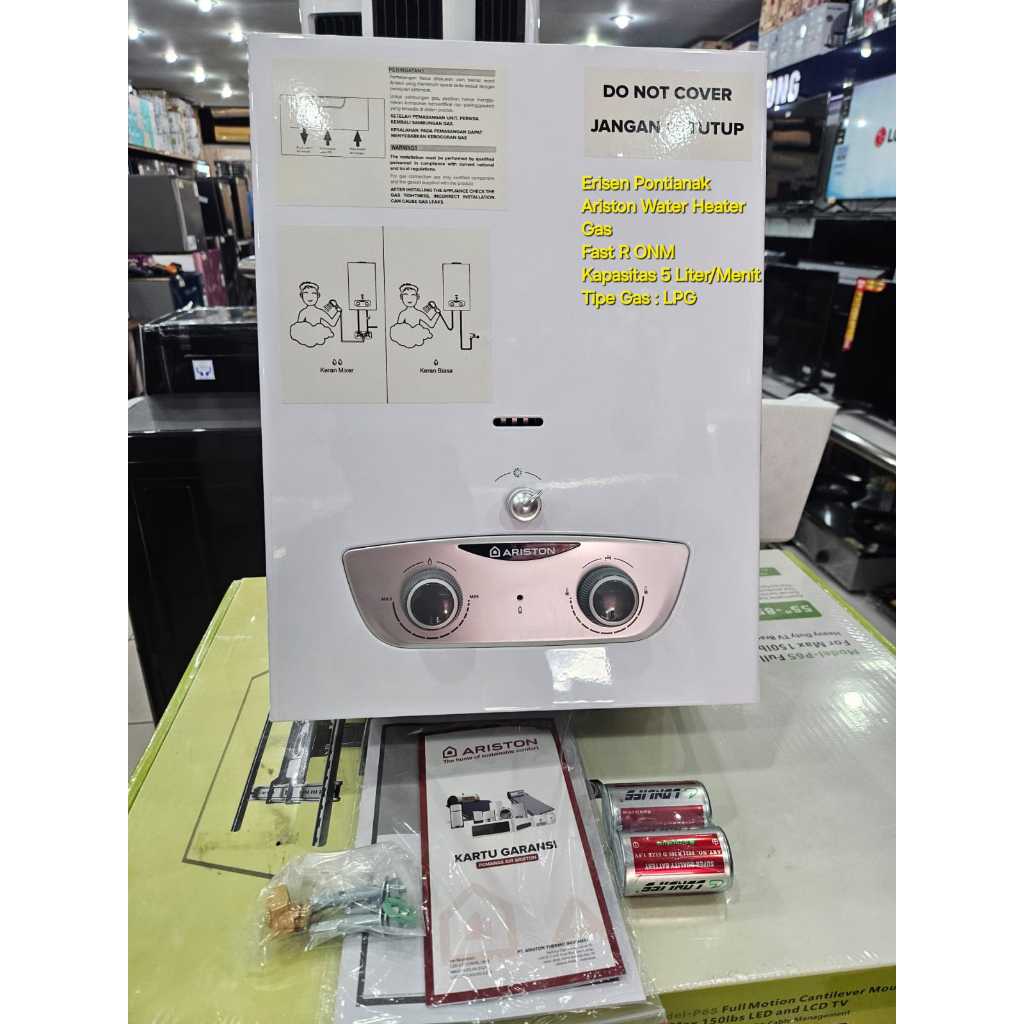 ARISTON WATER HEATER GAS FAST R ONM LITER