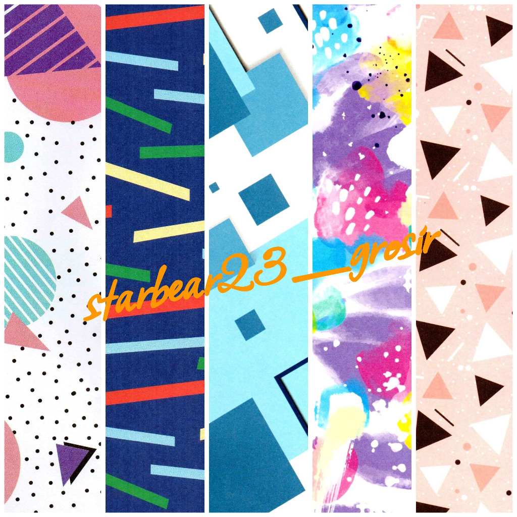Jual KERTAS KADO DOFF MIX PATTERN/GARIS/SEGITIGA/KOTAK/MOTIF NETRAL ...