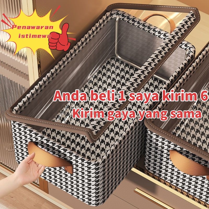 Jual Storage Box Lipat Kotak Penyimpanan Pakaian container box Rangka ...