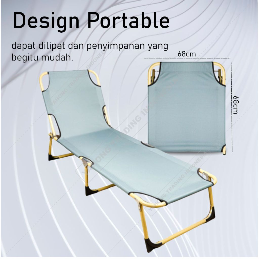 Jual Velbed Tempat Tidur Lipat Ranjang Lipat Folding Bed | Shopee Indonesia