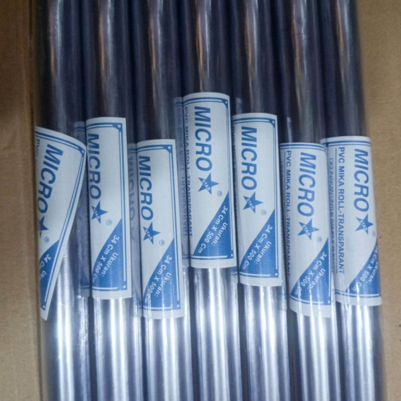 Jual Sampul Mika Roll Microstar 34cm x 500cm / Sampul Mika Roll Pendek ...