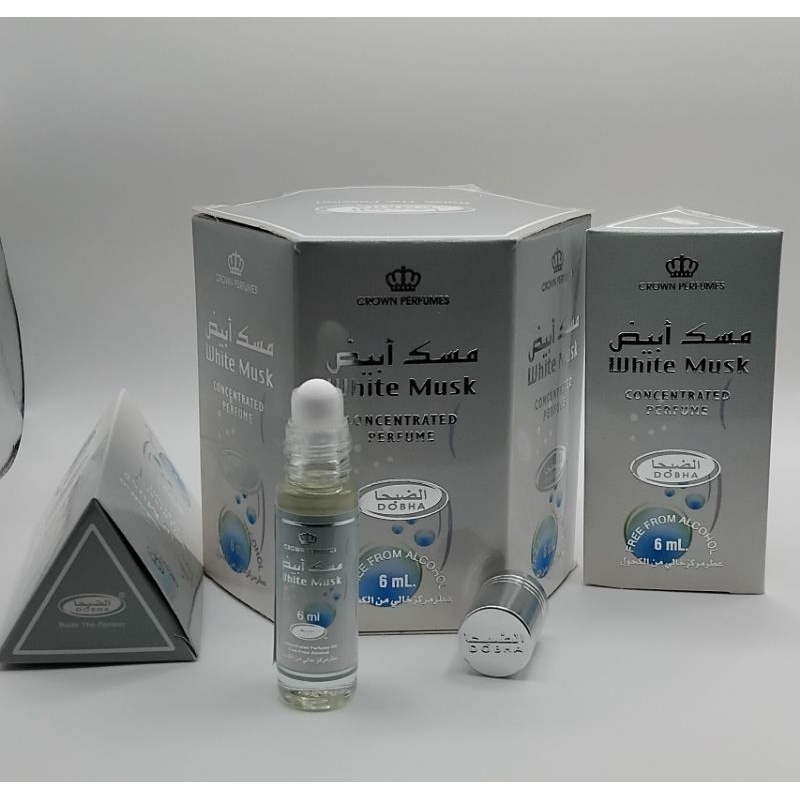 Alham Swiss Musk Roll-on – Sweet Oud Duft, 6 Ml, Alkoholfrei, Hochkonzentriert (starker Duft, Platzsparend)