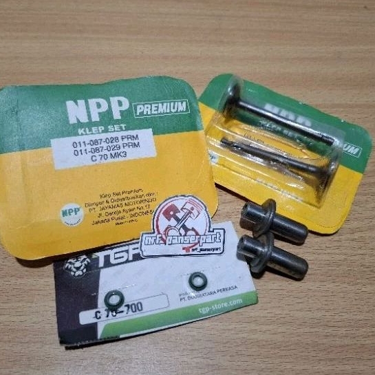 Jual KLEP IN EX C70//PAYUNG KLEP VALVE HONDA C70MK3 C70 C 70 MK3 BEKJUL ...