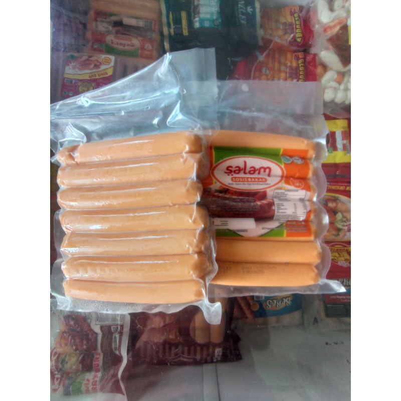 Jual SOSIS SALAM ISI 7 - SOSIS SALAM ISI 11 500Gram | Shopee Indonesia