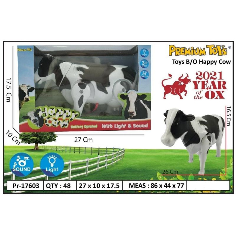 Jual Sapi Mainan Baterai Berjalan dan Efek Suara Sapi | Shopee Indonesia