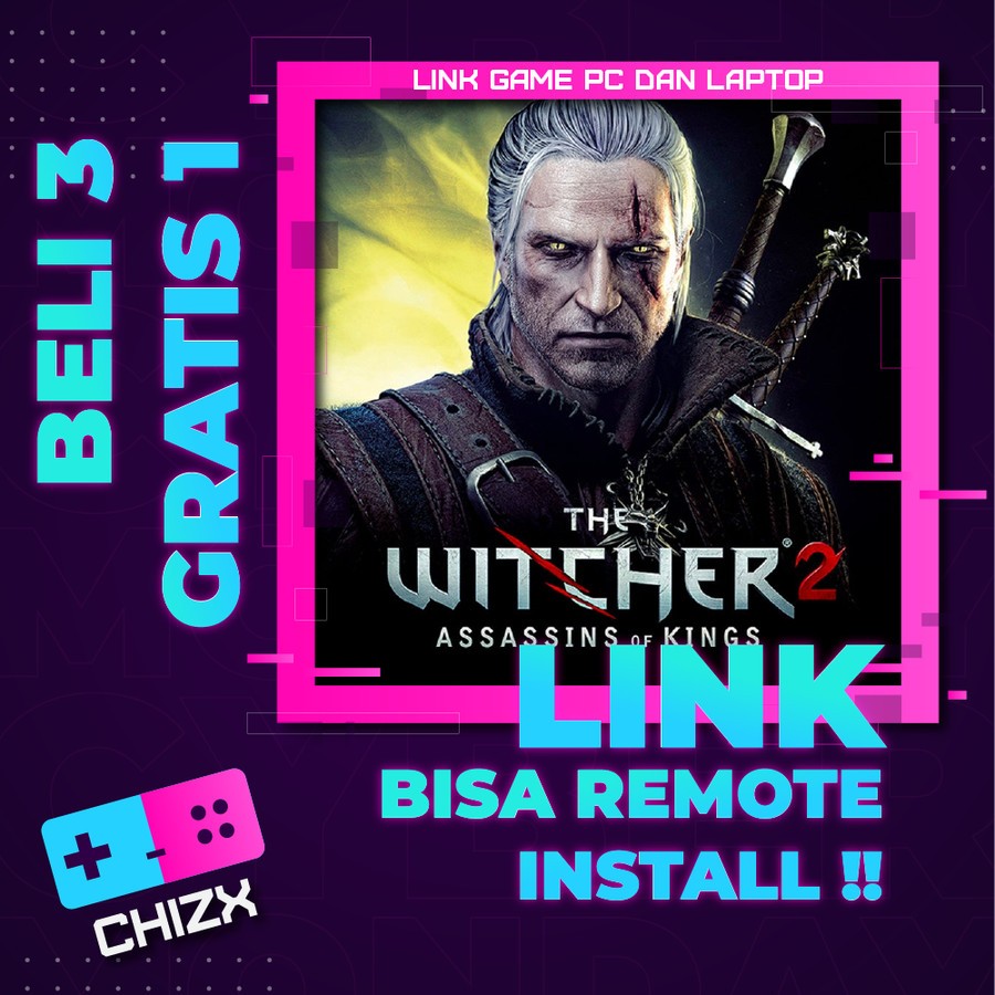 Jual The Witcher 2 Assassins of Kings - Game Pc - Game Laptop - Link ...