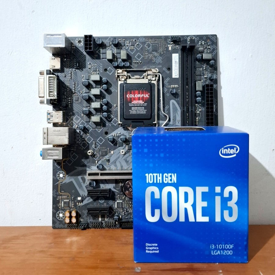 Jual Paketan Intel i3 10105f / i3 10100f plus B460M Motherboard LGA ...