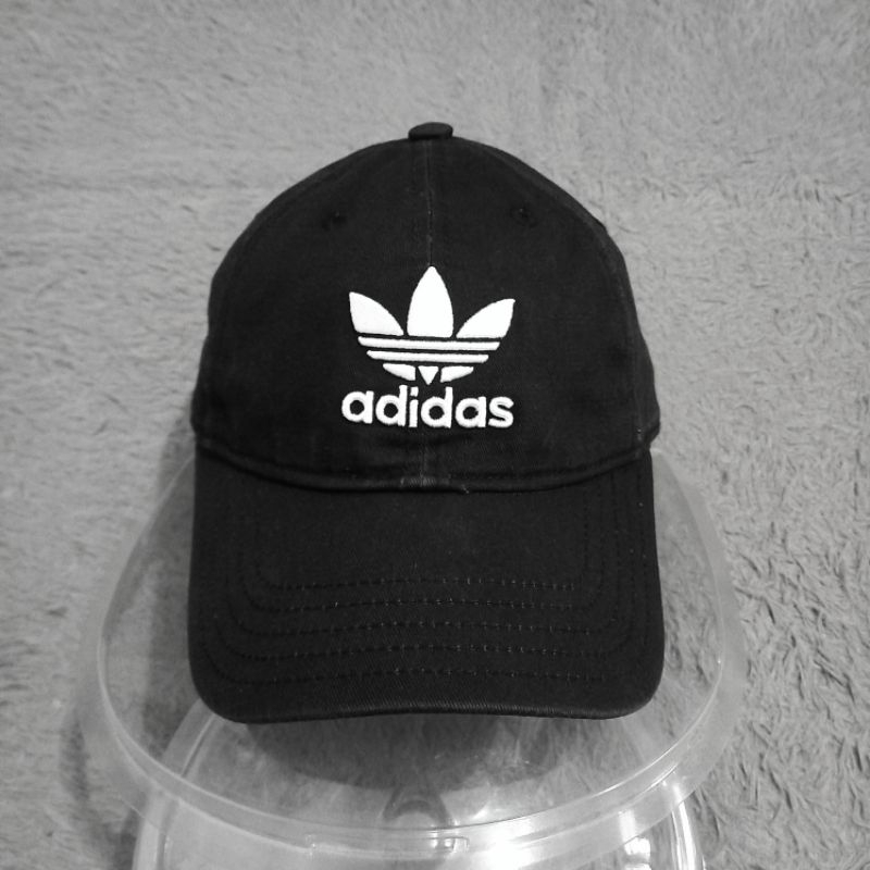 Jual Topi adidas trifoil original warna hitam foto sendiri Shopee Indonesia
