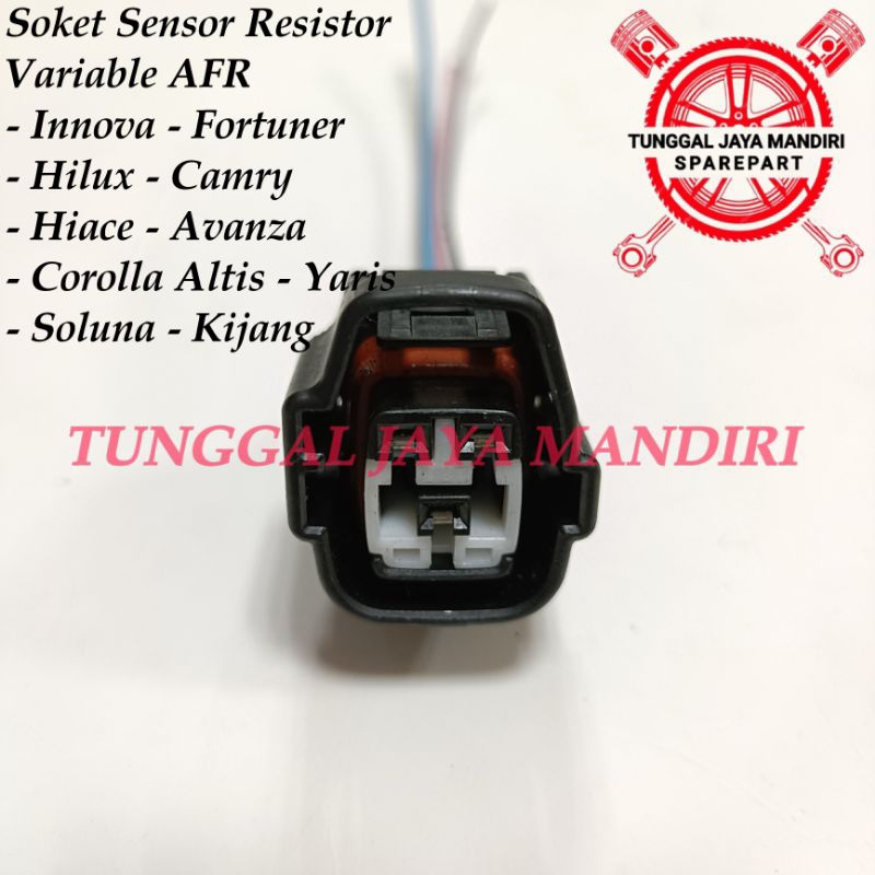 Jual Soket Sensor Resistor Variable AFR Innova Fortuner Hilux Camry ...