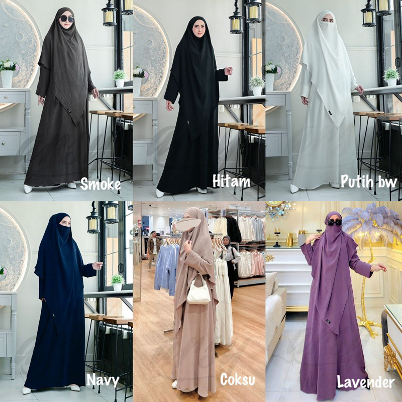 Jual ARABIAN SET SYAR'I BY ARSY HIJAB | Shopee Indonesia