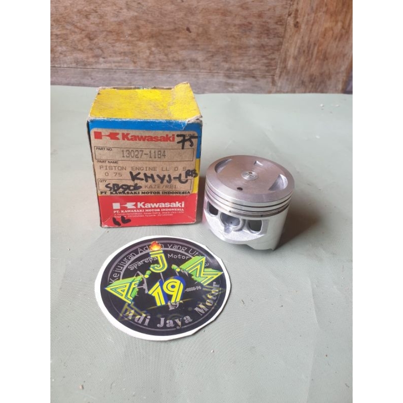 Jual Piston seher Kawasaki Kaze R Os Oversize 75 Original | Shopee ...