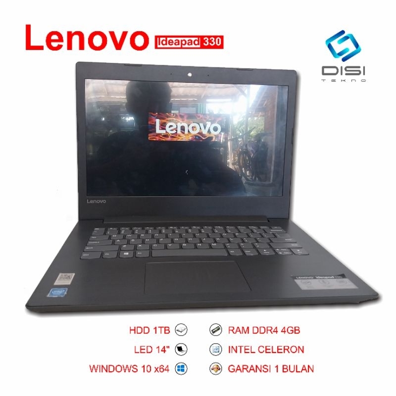 Laptop Lenovo Ideapad 330 RAM DDR4 4GB HDD 1TB