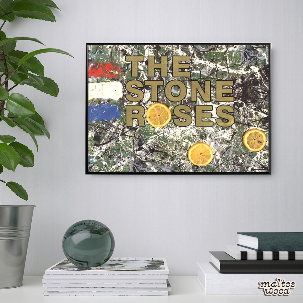 Jual Poster The Stone Roses + Frame (Landscape) | Shopee Indonesia
