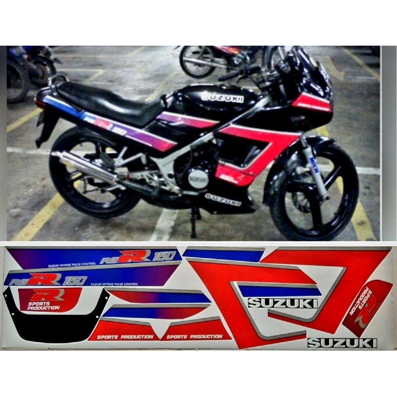 Jual Striping Suzuki RGR Crystal Merah | Shopee Indonesia