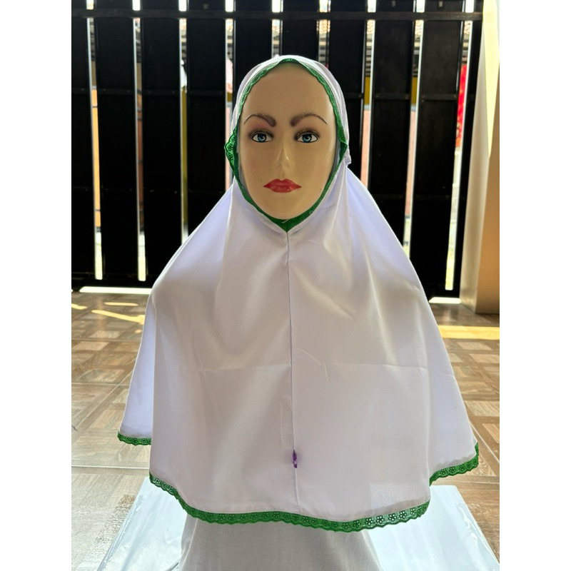 JILBAB INSTAN VARIASI RENDA WARNA