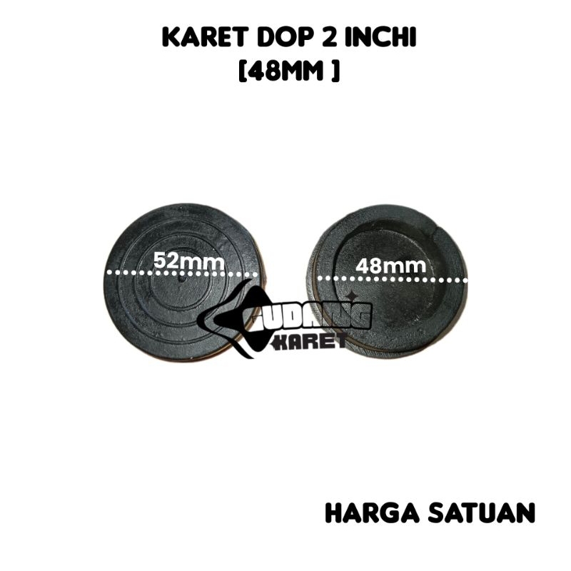 Jual Karet Pipa Dop 2 inchi Diameter 48mm / Karet meja / Karet Kursi ...