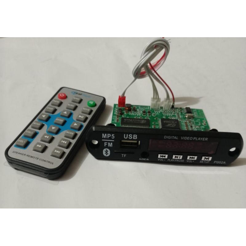 Jual kit modul rayden Bluetooth MP3,mp4,MP5 digital video player with ...