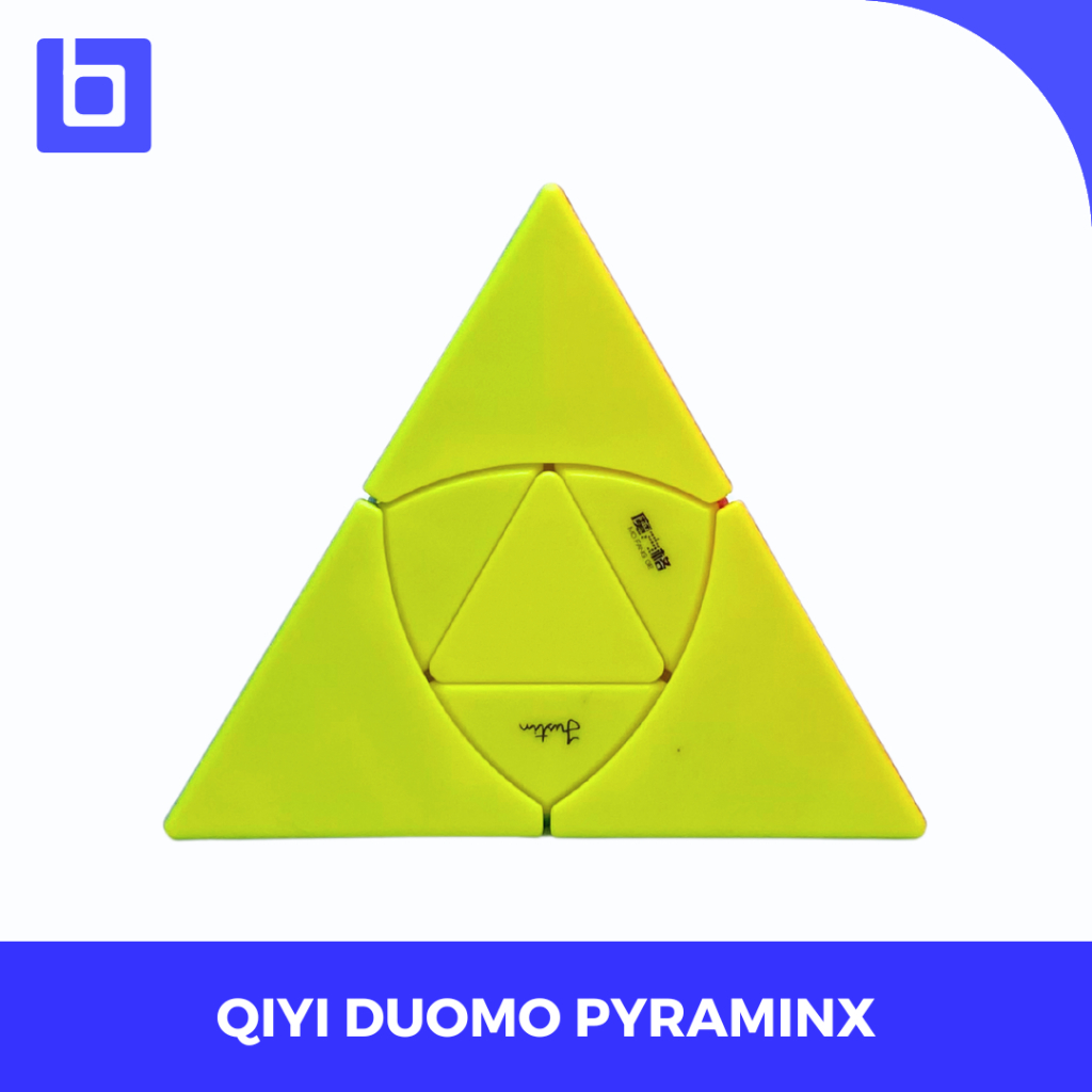 Jual Cube Pyraminx - QiYi Duomo Cube Stickerless Original - QIYI ...