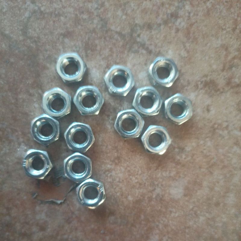 Jual mur putih m6 putih galvanis per 10pcs | Shopee Indonesia