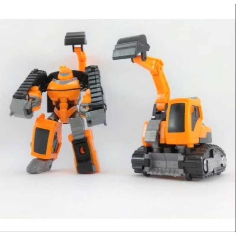 Jual Mainan Anak Mobil Robot Transformer 2 in 1 Toobot Eskavator ...