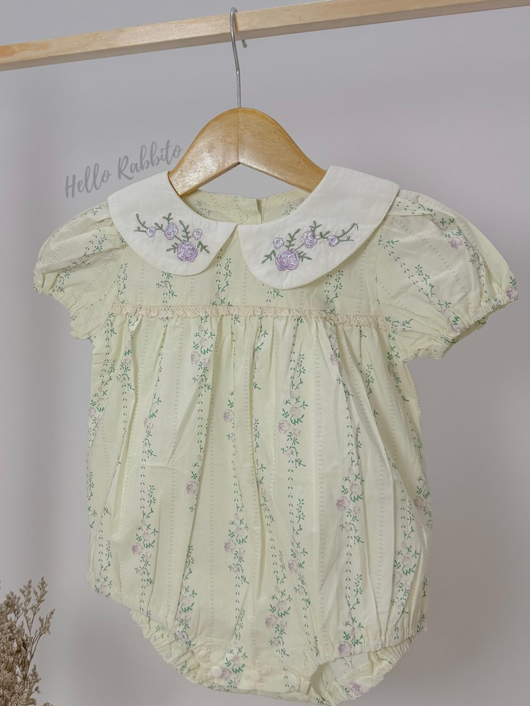 Jual Hello Rabbito - Esme Floral Romper / Romper Bayi Perempuan / Baju ...