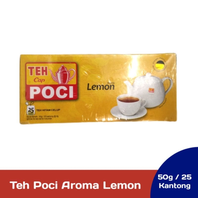 Jual Teh Poci Rasa Lemon isi 25 Kantong | Shopee Indonesia