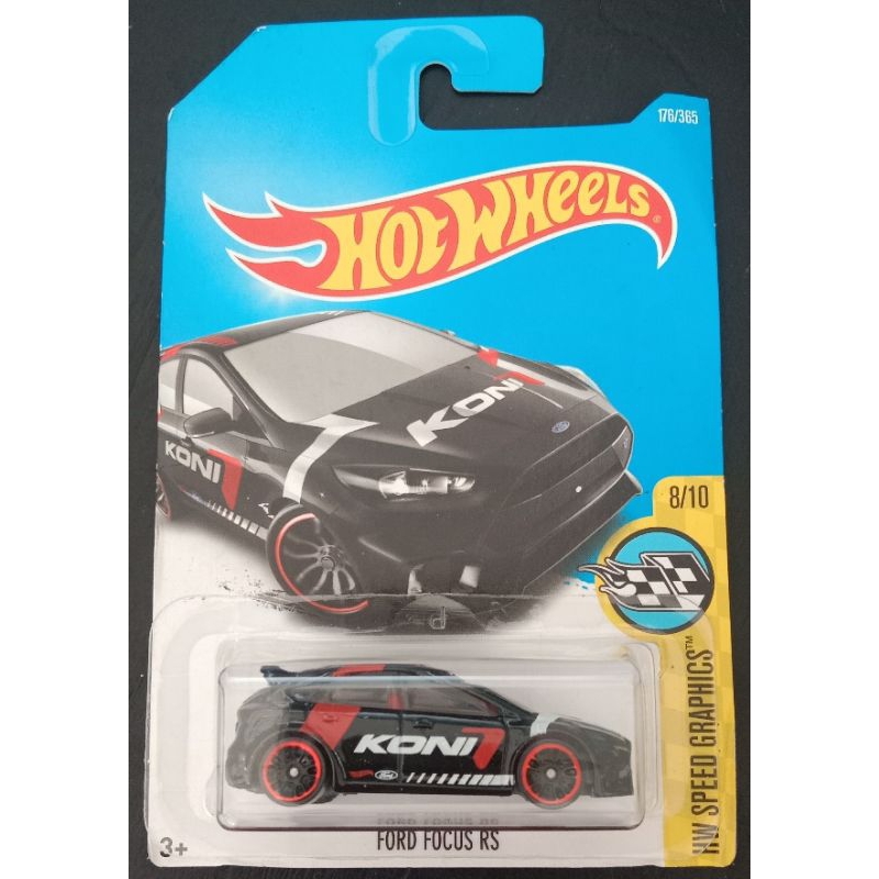 Hot Wheels Ford Focus RS - HW Hatchbacks 3/5 | Orange, Short Card, Mattel 2022
