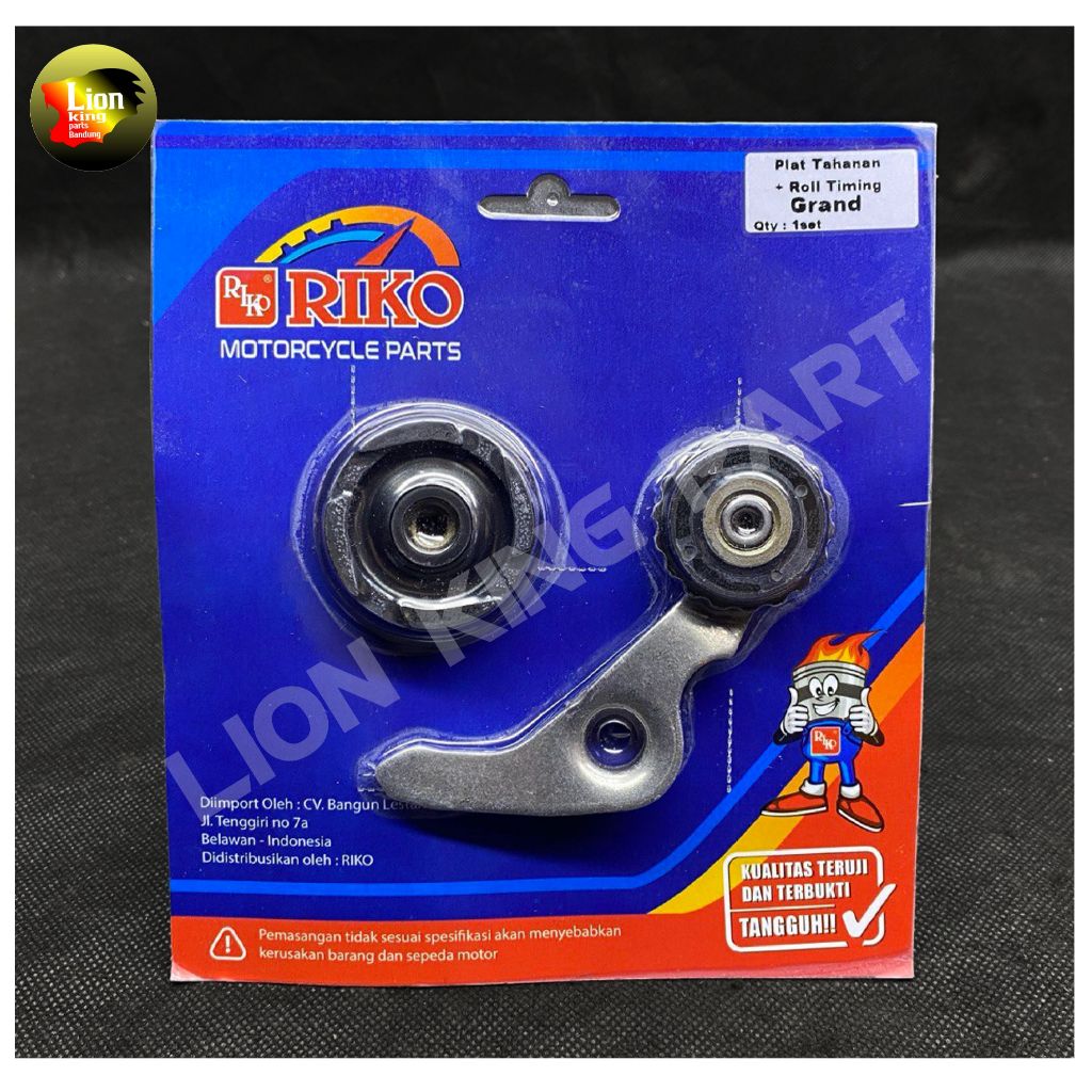 Jual PLAT TAHANAN TENSIONER ROLL KETENG SET KOMPLIT GRAND RIKO | Shopee ...