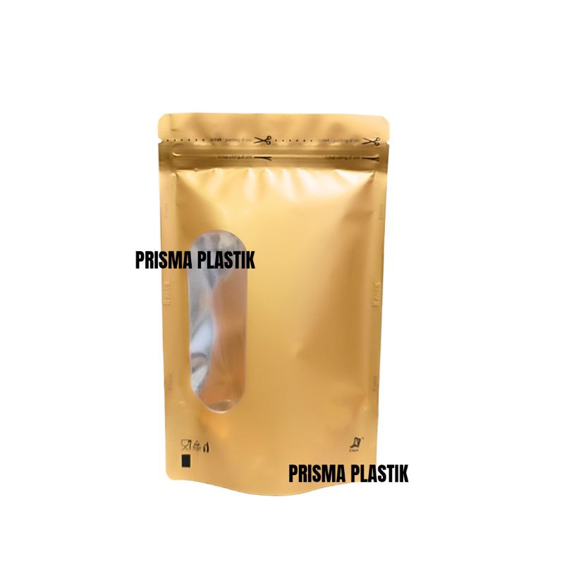 Jual STANDING POUCH KOMBINASI 9X15 KPACK TRANSMETZ WINDOW 150Z PLASTIK ...