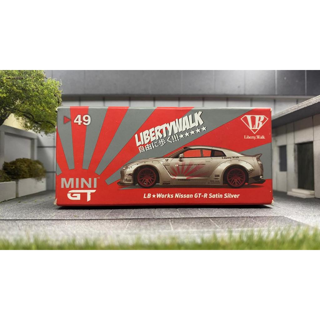 Jual MINI GT NO.49 LB*WORKS Nissan GT-R Satin Silver | Shopee