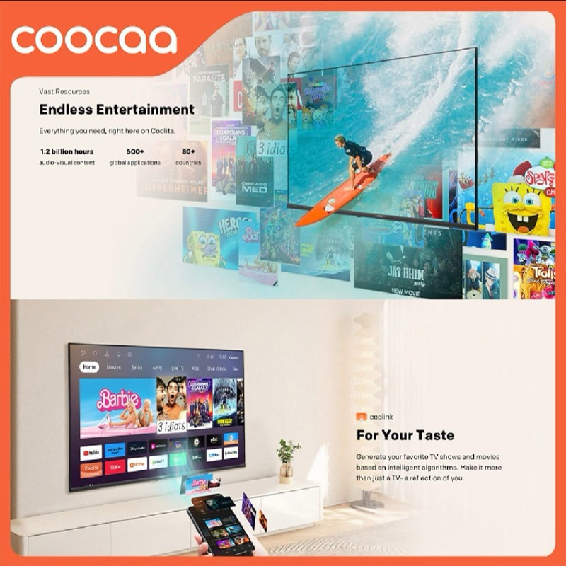 Jual COOCAA LED SMART TV 32 inch 32S3U | Digital TV Full HD NEW OS ...