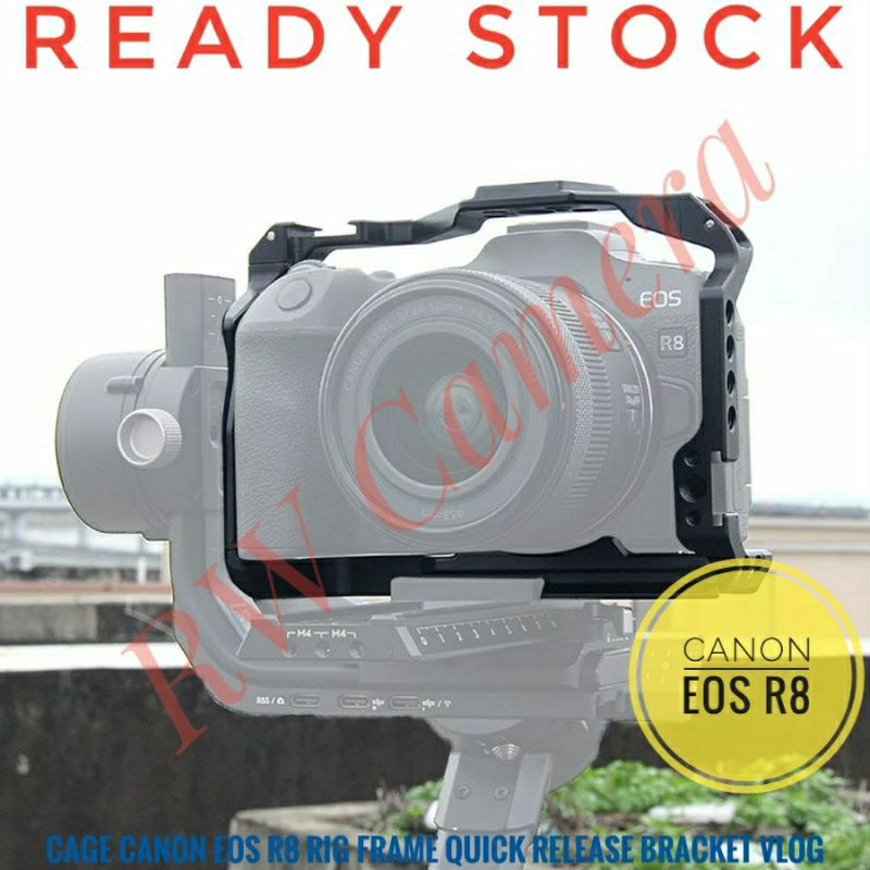 Jual Cage EOS R8 R7 Rig Camera Canon Hand Grip Bracket EOSR8 EOSR7 Vlog ...