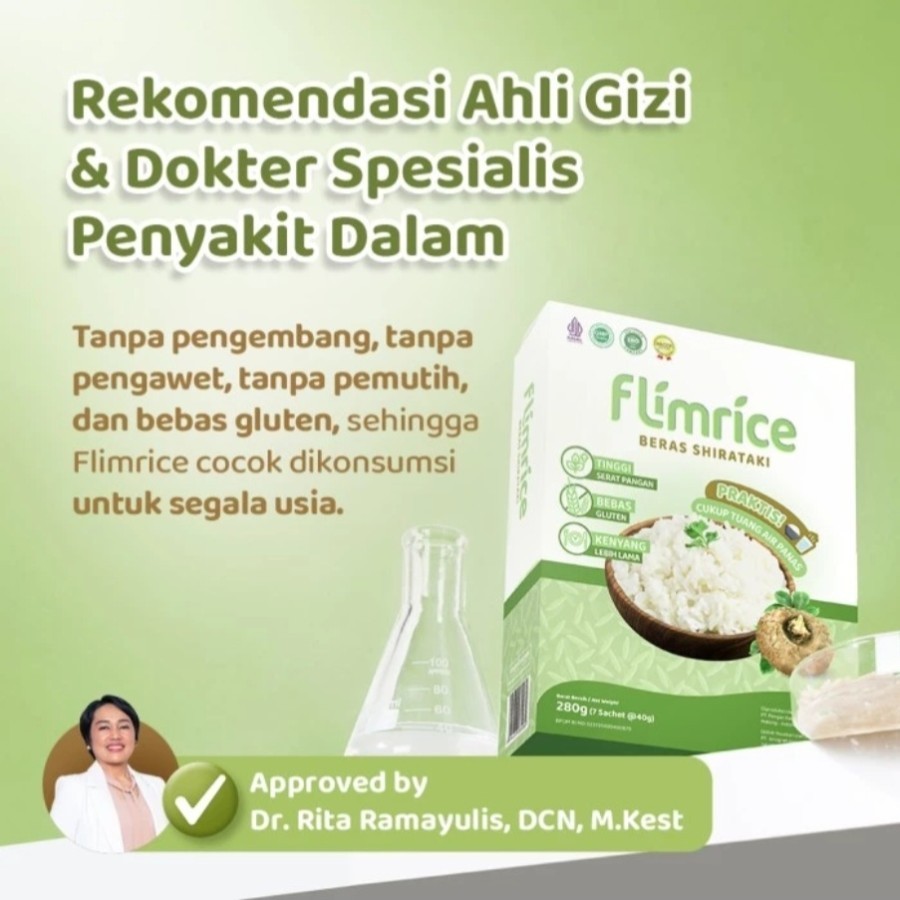 Jual FLIMRICE NASI SHIRATAKI BERAS DIET BY FLIMTY FLIMEAL FLIM RICE ...