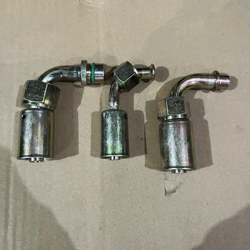 Jual Fitting Press 3/8, 1/2, 5/8 Bengkok '90 Oring R134 & R12 & Flare ...