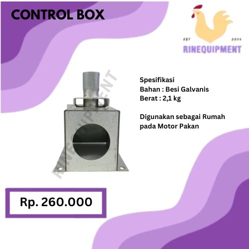 Jual Control Box untuk Rumah Motor Pakan Kadang Ayam / hooper line ...