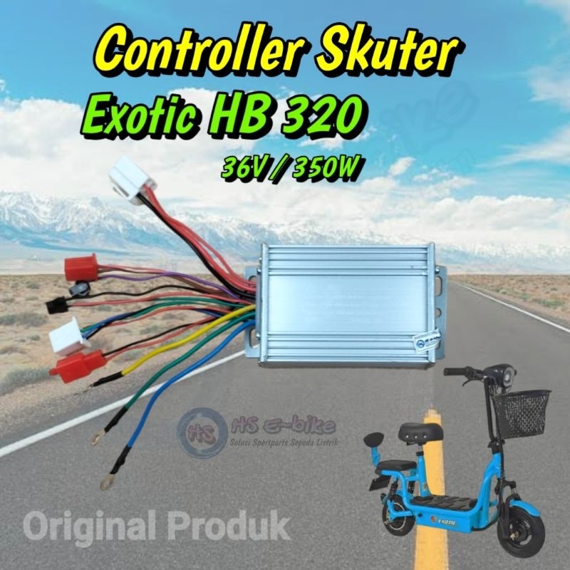 Jual Controller Sepeda Scooter Exotic HB 320 Ori | Shopee Indonesia