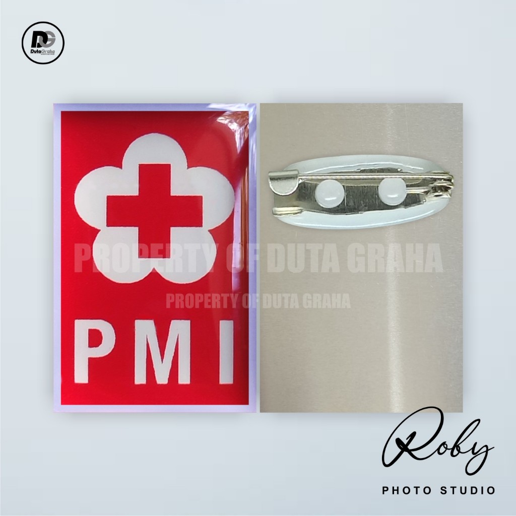 Jual [PIN RESIN] PMI V3 Pin Bros Aksesoris Souvenir PALANG MERAH ...