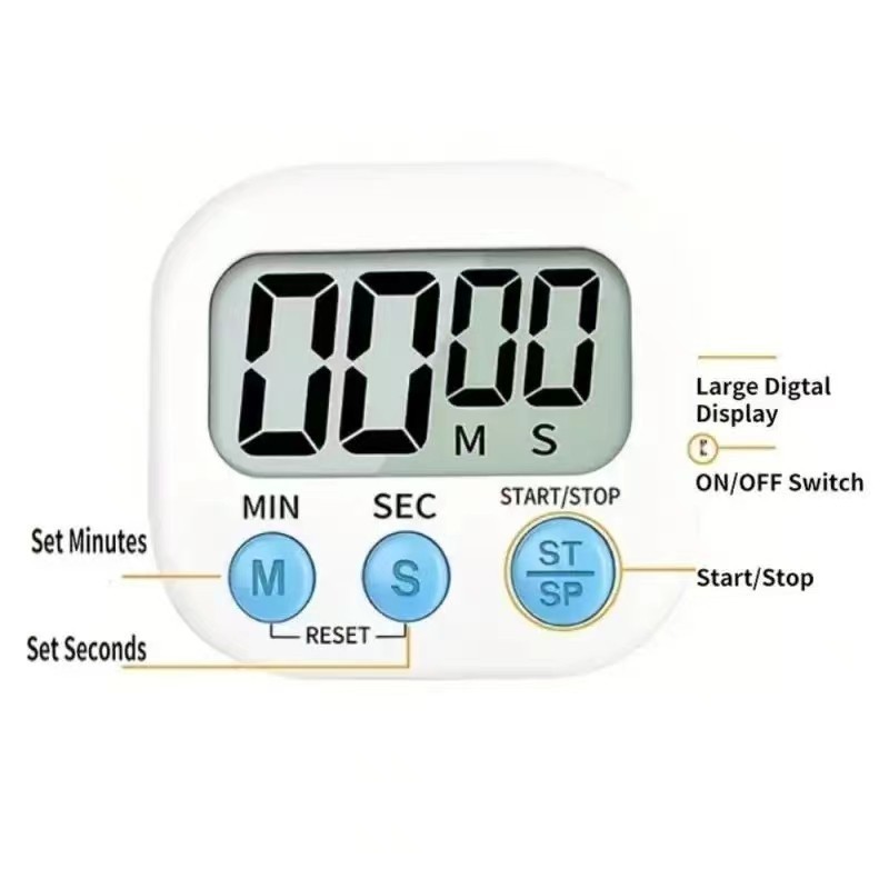 Jual Serba Digital Kitchen Timer Alarm Dapur Masak Clock Stopwatch Jam ...