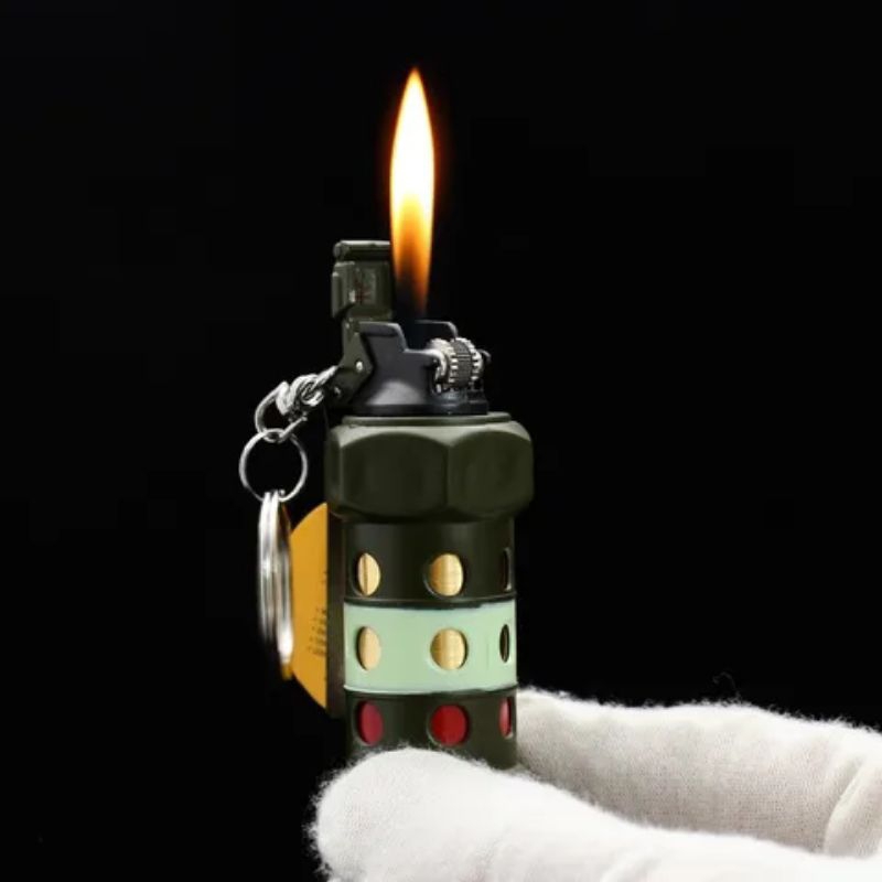Jual korek Api Roda Api Gas Korek Api Model Geranat Lighter Unik model ...