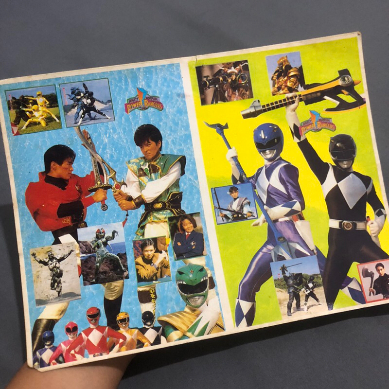 Jual Poster Umbul Gambar Jadul Vintage Power Rangers | Shopee Indonesia