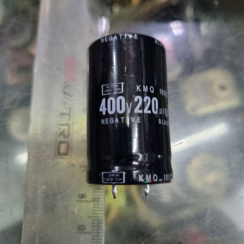 Condensatore Intertechnik-Elko RAU 220uF 100V Per Audiofrequenza &ndash; 270112-0021