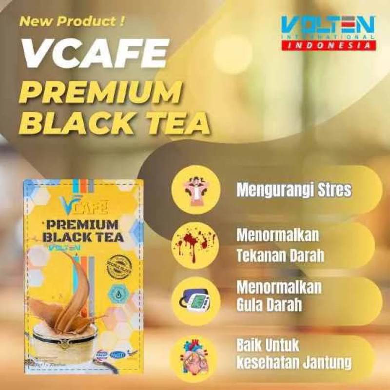 Jual Vcafe Premium Black Tea (20 sachet) | Shopee Indonesia