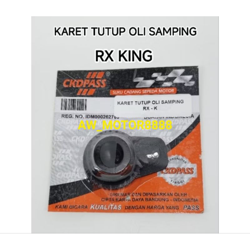 Jual KARET TUTUP OLI SAMPING RXK / RX KING / RXKING (CKDPASS) | Shopee ...