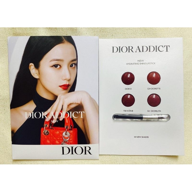 Jual D.I.0.R LIP CARD 4WARNA+ MINI BRUSH | Shopee Indonesia