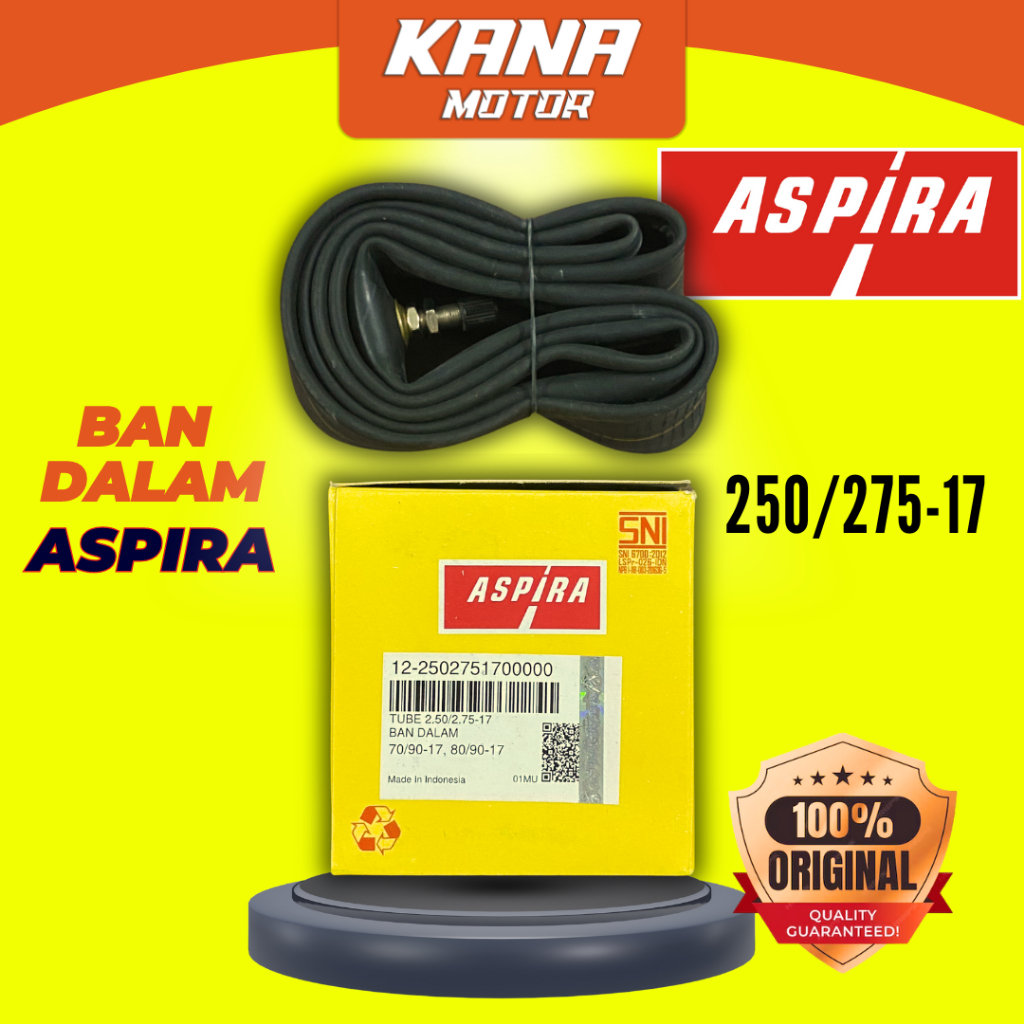 Jual [HARGA GROSIR] BAN DALAM ASPIRA 250/275-17 70/90 80/90 R17 RING 17 ...