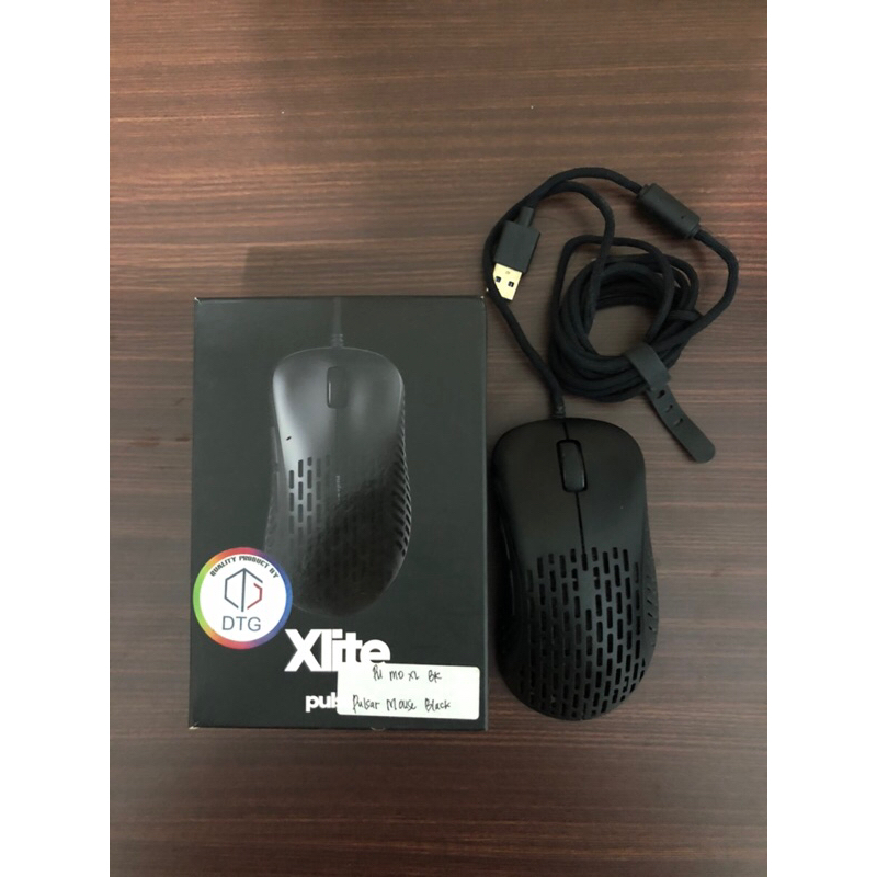 Jual Preloved Like New Pulsar Mouse Black X Lite Ultralight Gaming ...