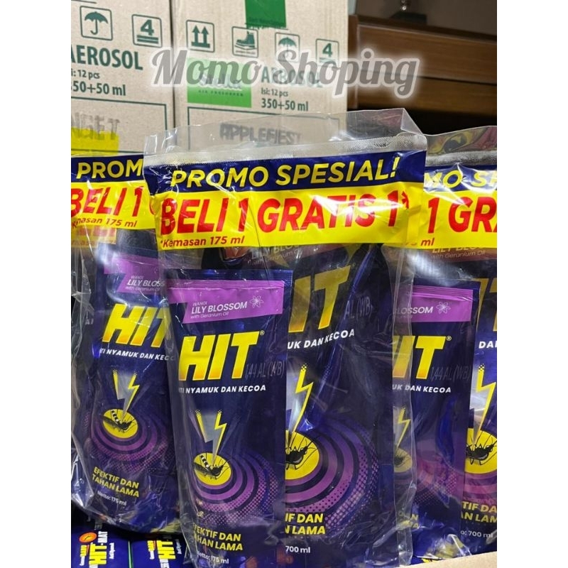 Jual HIT LIQUID ISI ULANG SEMPROTAN NYAMUK | HIT Liquid Pouch Refill ...