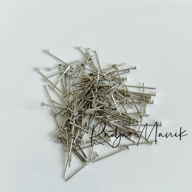 Jual Paku T | Headpin Silver Gold | Paku Mati (15gr) | Shopee Indonesia
